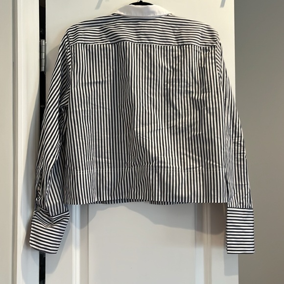 J. Crew Cropped Garçon in striped print Size 6 - Picture 7 of 7